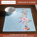 Maison d' Hermine Placemats Set of 4 Reusable 100% Cotton (13"x19") - Image 2