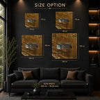 iwa concept 4 Quls Kufic Wooden Islamic Wall Art Set - Image 4