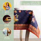 Maison d' Hermine Table Cloth Square Table Reusable 100% Cotton 60"x60" - Image 3