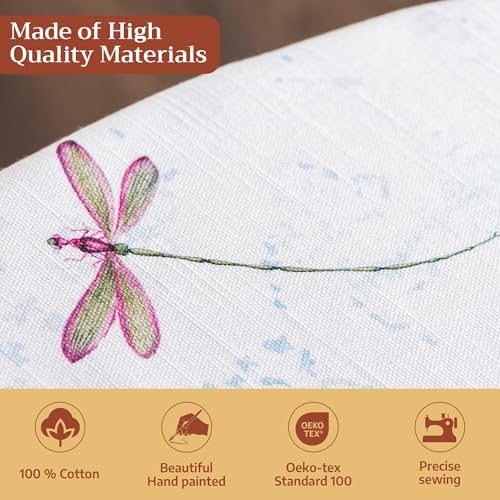 Maison d' Hermine Table Cloth Round Table Reusable 100% Cotton 63" Diameter - Image 3