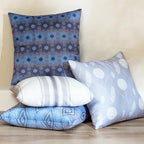 Decorative Throw Pillow Covers, Set of 4, 18x18 Inch Colorful Accent Pillow Covers, Restful Cottage - Image 4