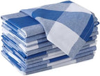Encasa XO Cloth Napkins, Cotton Dinner Napkins 17"x17" by EncasaXO