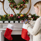 HMASYO Christmas Stocking Holders for Mantle Set of 4, Heavy Duty Cast Iron Stocking Hangers Base, Low Profile Weighted Stocking Holder Hooks for Fireplace Tabletop Shelf Christmas Decoration, Bronze - Image 6