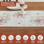 Maison d' Hermine Table Runner 100% Cotton 14.50" x 108" (Double Layer) - Image 4