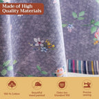Maison d' Hermine Table Cloth Round Table Reusable 100% Cotton 63" Diameter - Image 3