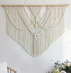 Achart Macrame Wall Hanging Large- Boho Wall Decor- large wall art- Wall Decor Living Room- Macrame Tapestry Boho Decor for Bedroom (Triangle) by Achart