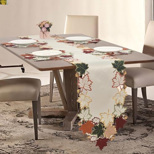 Decozen Set of 12 Doilies for Table, Lace Doilies - Rustic, Crochet, Farmhouse, Kitchen, Round Table Placemats - Valentines Day Decorations - 15 inch Cream White, The Falling Petals Collection - Image 7