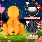 Valentine Inflatables Outdoor Decorations 4FT Dog Blow Up Yard Decor - Image 5