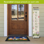 Briarwood Lane Spring Double Sided Reversible Pine Porch Leaner 47x9.5 Seasonal Trucks For Spring Porch Leaner - Image 3