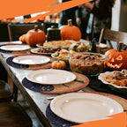 15" Halloween Round Placemats Set of 4 - Image 4