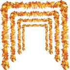 Ceenna 4 Pack Fall Garland String Lights, 23 ft 80 LED Maple Lighted by Ceenna