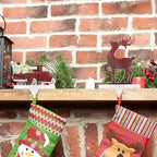 Hicarer 4 Pack Christmas Stocking Holders for Fireplace Mantel - Image 4