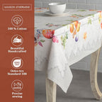 Maison d' Hermine Table Cloth Rectangle Table Reusable 100% Cotton 54"x72" - Image 2
