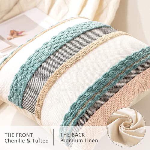 Boho Throw Pillow Covers Decorative Neutral Farmhouse Pillow case - Image 2