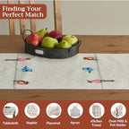 Maison d' Hermine Table Runner 100% Cotton 14.50" x 108" (Double Layer) - Image 4