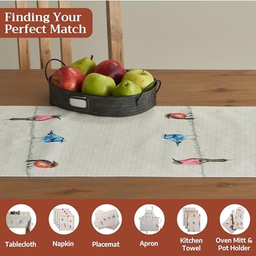 Maison d' Hermine Table Runner 100% Cotton 14.50" x 72" (Double Layer) - Image 4