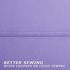 Lavender Girls Room Darkening Curtains for Nursery Set 2 Panels Short Grommet Blackout Window Drapes Block Insulated Thermal Light Purple Room Decor for Girls Bedroom Kids 54 Inch Length Lilac - Image 5