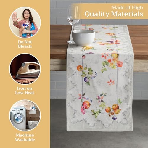 Maison d' Hermine Table Runner 100% Cotton 14.50" x 108" (Double Layer) - Image 3