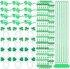 Crowye 36 Pcs St. Patricks Day Party Favors Bulk Sets, Clover by Crowye