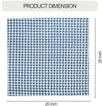 FINGERCRAFT Cloth Napkins Set of 12, 100% Cotton, 20x20 Inch, Stellar - Image 7