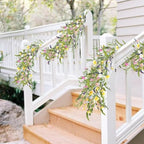 5.9FT Artificial Flowers Garland Flower Vines Summer Flower Garland - Image 2