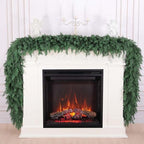 Hananona 9 FT Christmas Garland, Real Touch Cedar Garlands, 1 Pcs - Image 5