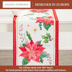 Maison d' Hermine Table Runner 100% Cotton 14.50" x 108" (Single Layer) - Image 2