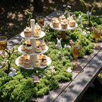 1 Pcs Fake Moss Table Runner Halloween Enchanted Forest Decor - Image 3