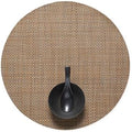 Chilewich Basketweave Placemats, Woven Round Placemats Set of 4 by Chilewich