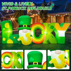 Danxilu 6 FT Long St Patricks Day Inflatables Outdoor Lucky Letters Gnome - Image 3