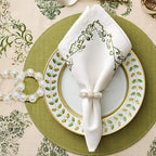 100Pcs Gold Disposable Napkin Rings Imitation Pearl Ring Napkin Holder Delicate White&Gold Beaded Serviette Buckles for Wedding Party Dinner Table Decor and Daily Use - Image 7