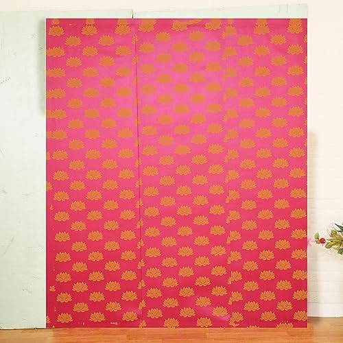 Desi Favors Hot Pink Lotus Paper Backdrop Sheets - Indian Backdrop Decorations for Wedding Background Wall Banner Set - 72x84 Inch - Image 5