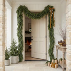 16 Ft Christmas Cedar Garland, Realistic Faux Pine Garlands, Green Artificial Greenery Garland for Winter Home, Mantle, Fireplace, Indoor, Outdoor Christmas Decorations (1Pcs) by Unknown