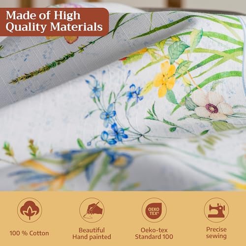 Maison d' Hermine Cloth Napkins Set of 4 Reusable 100% Cotton (20" x 20") - Image 3