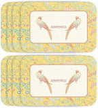 patdrea Designer Vintage French PVC Placemats Set of 6,12"x17"-Magnolia A by patdrea