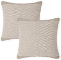 · REDEARTH · Boho Textured Handwoven Throw Pillow Cases - Artisanal Chevron by REDEARTH