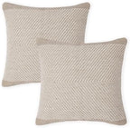 · REDEARTH · Boho Textured Handwoven Throw Pillow Cases - Artisanal Chevron by REDEARTH