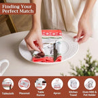 Maison d' Hermine Cloth Napkins Set of 4 Reusable 100% Cotton (20" x 20") - Image 4