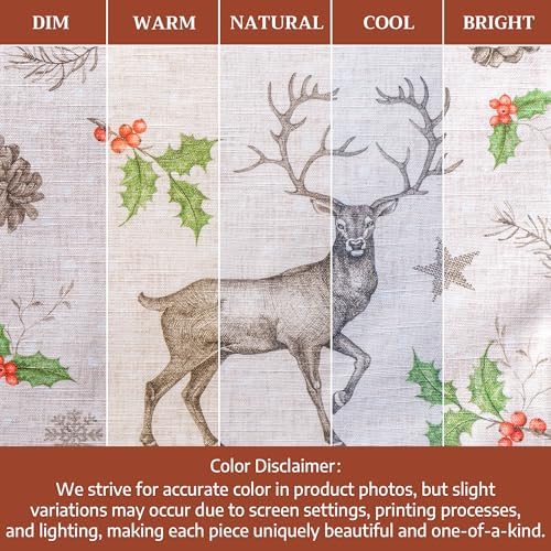 Maison d' Hermine Placemats Set of 4 Reusable 100% Cotton (13"x19") - Image 6