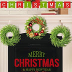 4 Pcs Christmas DIY Green Wreath 10 Inch Artificial DIY Faux Plain Wreaths Front Door Green Farmhouse Cabinets Indoor Outdoor Wall Decor(Norfolk Pine) - Image 4
