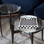 Handicrafts Home Handmade Resin Inlay Decorative Ottoman Serving Tray,12x12 - Image 7