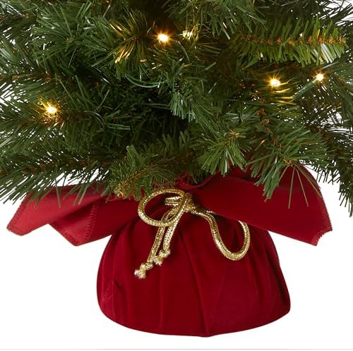 National Tree Company 24in Pre-Lit Majestic Fir Mini Christmas Tree - Image 3