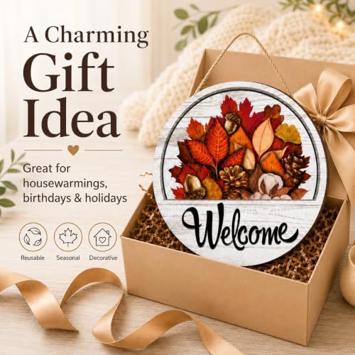Interchangeable Seasonal Welcome Sign, Magnetic Front Door Decor，16 Pcs - Image 5