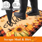 Ileading Fall Door Mat 32"x48", Non Slip Welcome Doormats for Front Door - Image 4