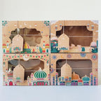 Fjlitx Ramadan Eid Mubarak Favor Boxes 20pcs Eid Mubarak Box Party Favors Candy Ramadan Box with Label Cards and String - Image 3