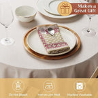 Maison d' Hermine Cloth Napkins Set of 4 Reusable 100% Cotton (18" x 18") - Image 4