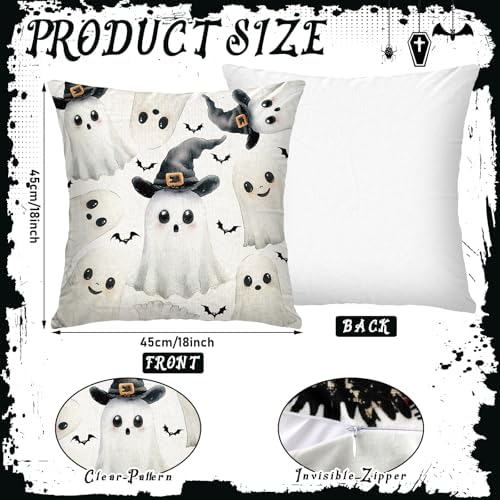 Mindsoft 20 Pcs Holiday Pillow Covers 18 x 18 Summer Pillow Cover 4th of July Fall Pillowcase Decorative Seasonal Cushion Case for Farmhouse Home Sofa(Holiday) - Image 3