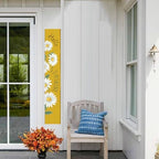 Hello Sunshine Welcome Sign for Front Door Outdoor Porch Sign Home Decor Porch Standing Welcome Yard Sign Wood Door Sign Tall Summer Welcome Garden Sign Seasonal Wall Decorations for Outside Patio - Image 5