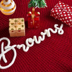 Personalized Christmas Tree Skirt,Family Christmas Tree Skirts,Home Decor,Customized Holiday Decorations (White,92cm/39'') - Image 5