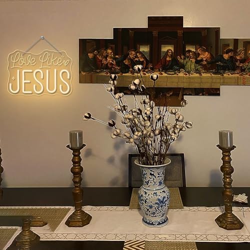 Horseneon Love Like JESUS Neon Sign Scripture Neon Light for Churches - Image 2